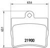 BREMBO P 50 024 Brake Pad Set, disc brake
